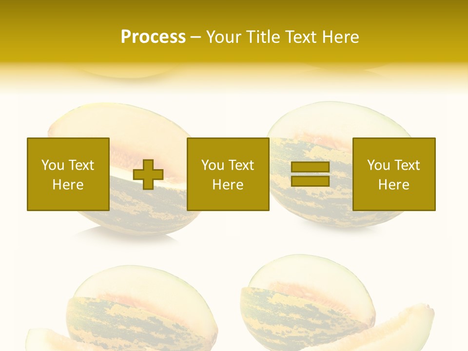 Yellow Slice Healthy Eating PowerPoint Template