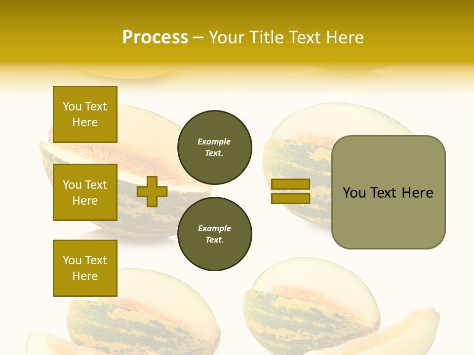 Yellow Slice Healthy Eating PowerPoint Template