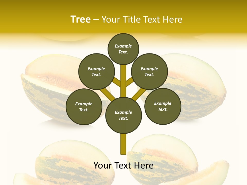 Yellow Slice Healthy Eating PowerPoint Template