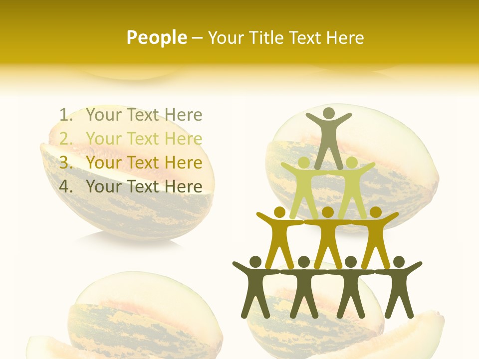 Yellow Slice Healthy Eating PowerPoint Template