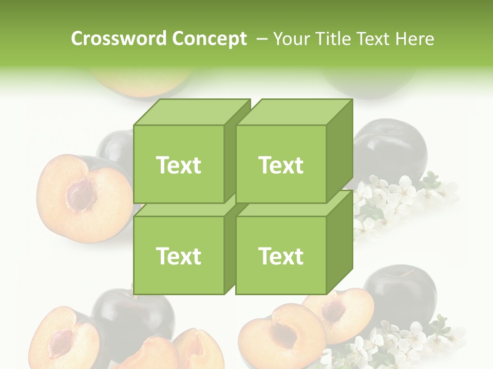 Sweet Plum Collection PowerPoint Template