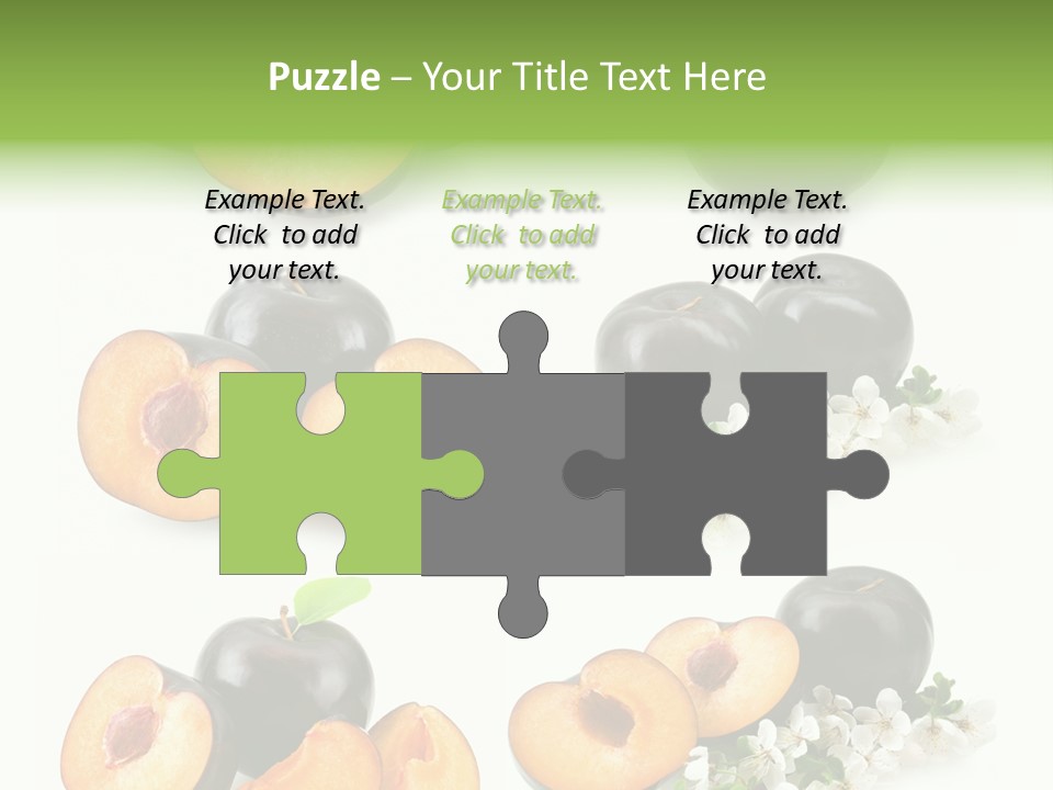 Sweet Plum Collection PowerPoint Template