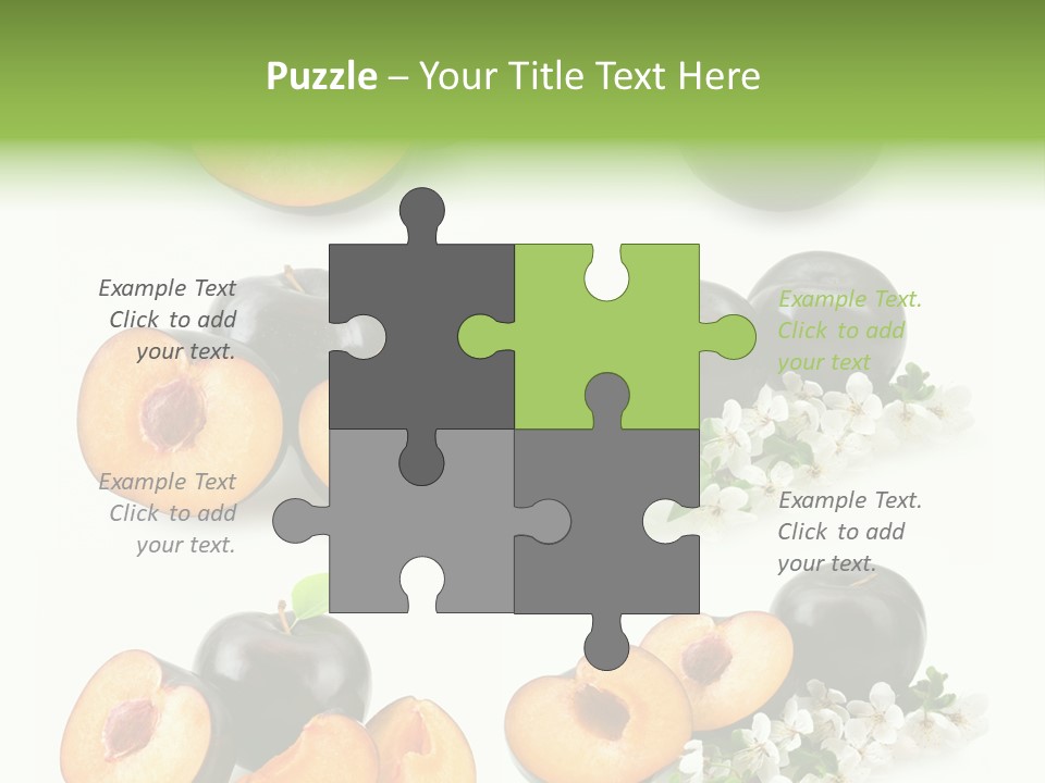 Sweet Plum Collection PowerPoint Template