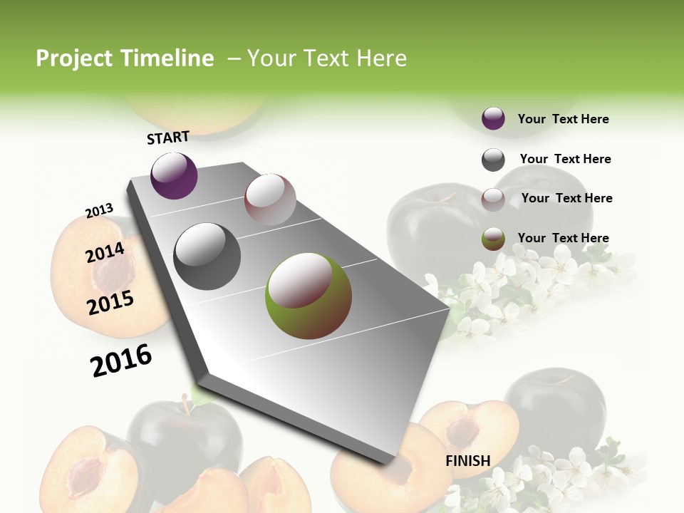 Sweet Plum Collection PowerPoint Template
