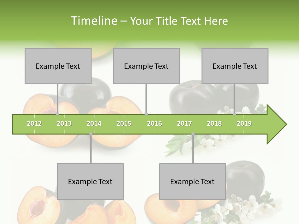 Sweet Plum Collection PowerPoint Template