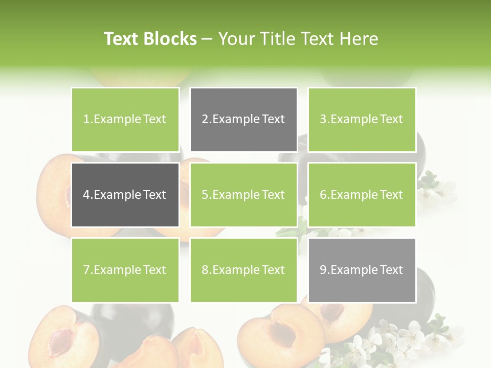 Sweet Plum Collection PowerPoint Template