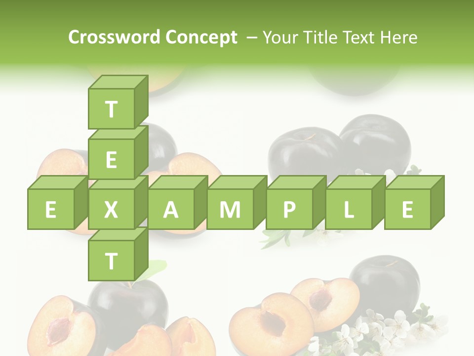 Sweet Plum Collection PowerPoint Template