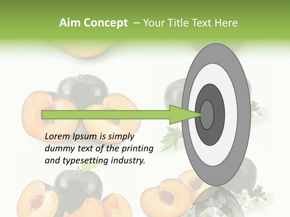 Sweet Plum Collection PowerPoint Template