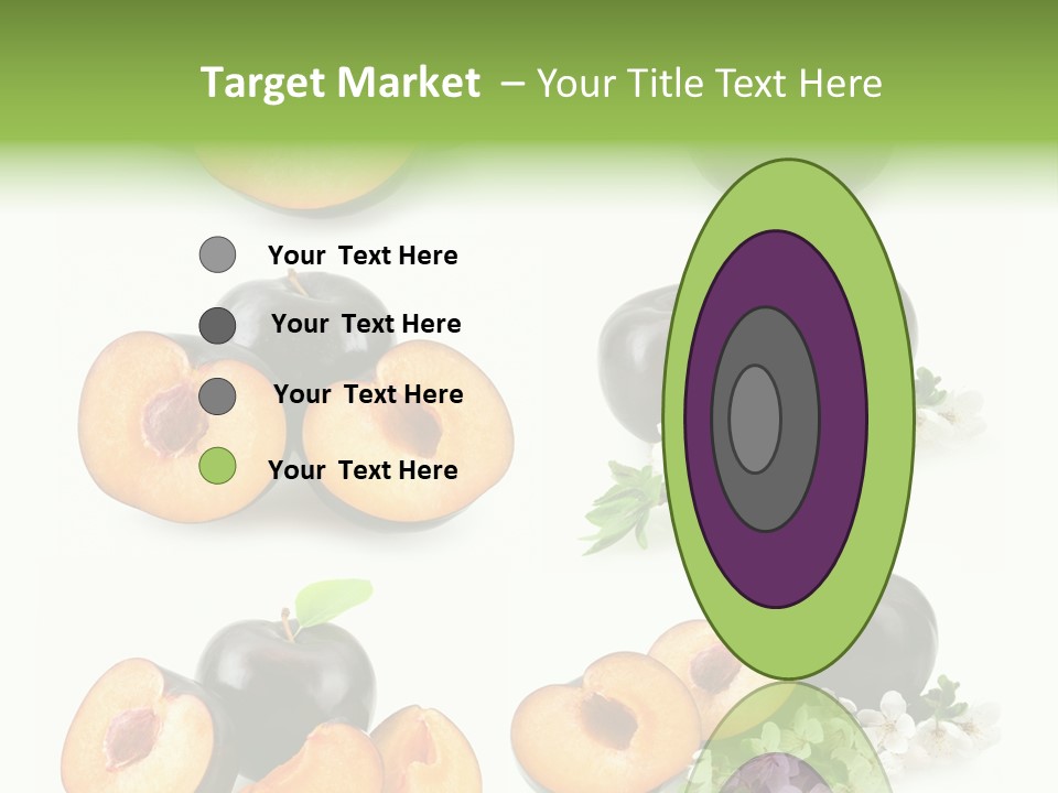 Sweet Plum Collection PowerPoint Template