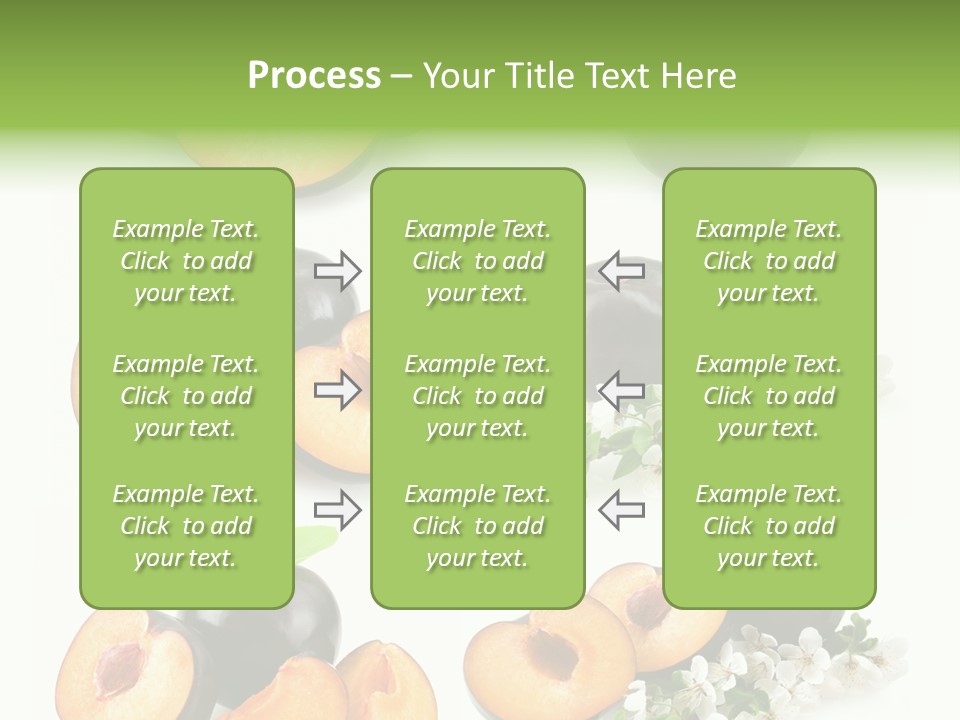 Sweet Plum Collection PowerPoint Template