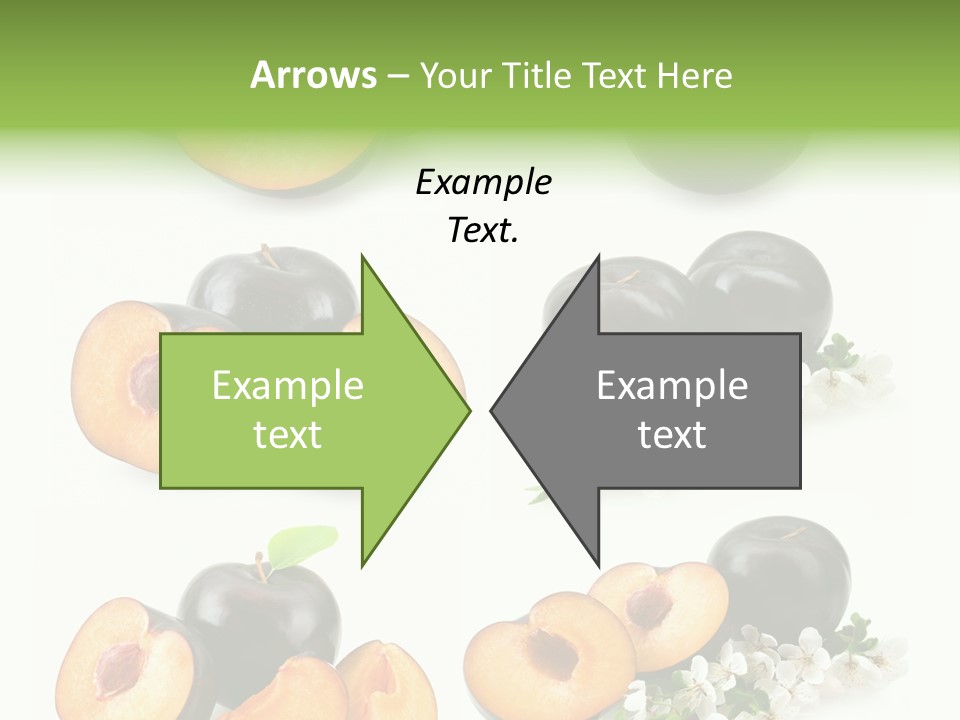 Sweet Plum Collection PowerPoint Template