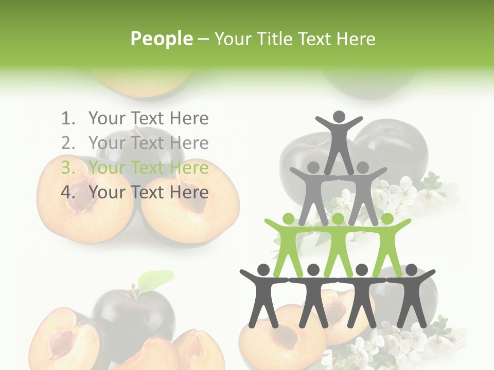 Sweet Plum Collection PowerPoint Template