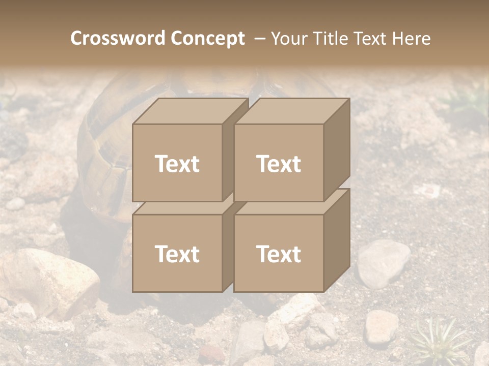 Wildlife Yellowish Wilderness PowerPoint Template