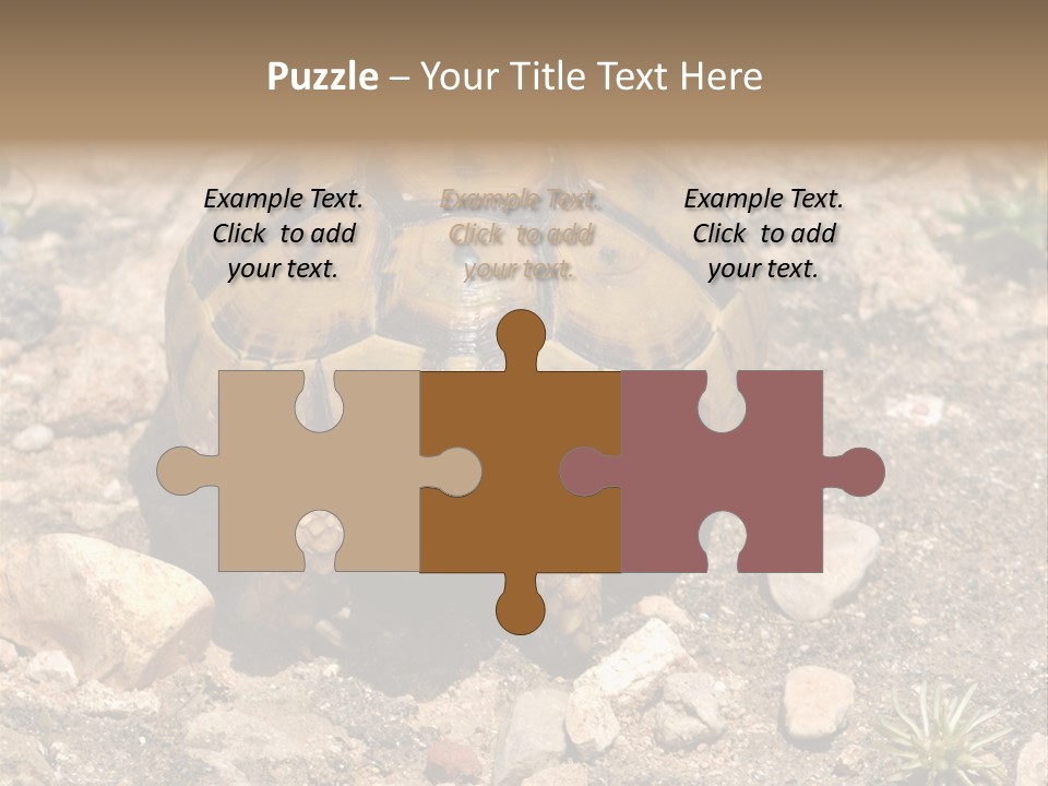 Wildlife Yellowish Wilderness PowerPoint Template