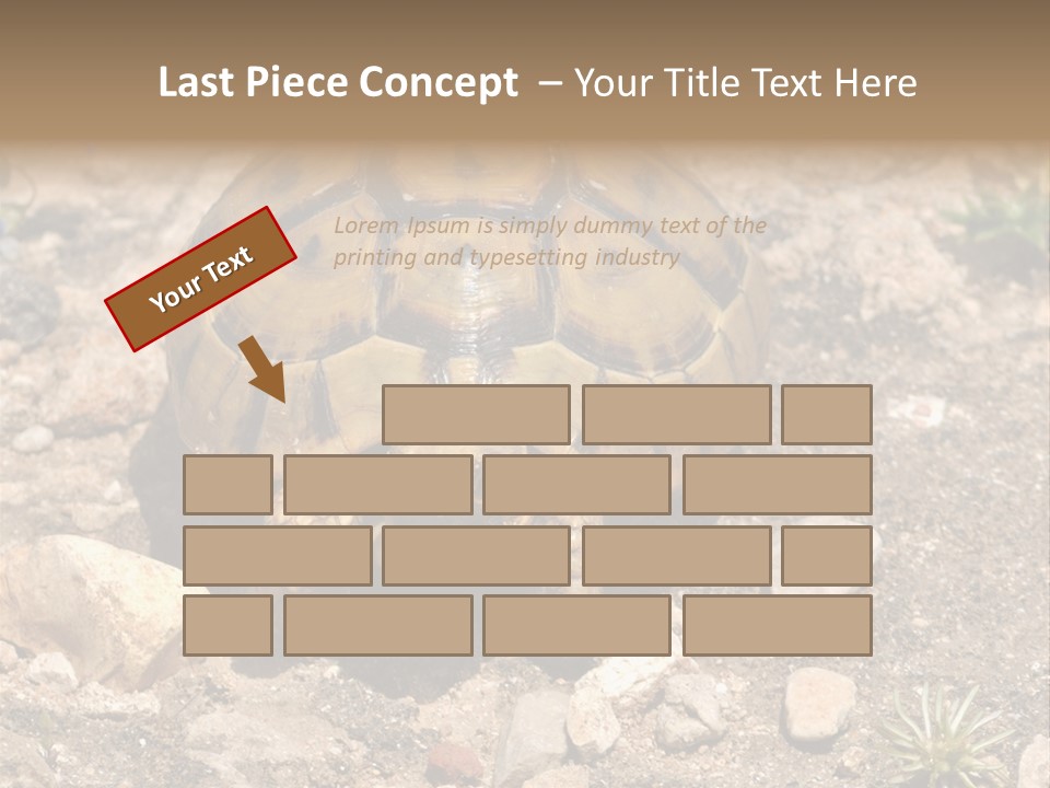 Wildlife Yellowish Wilderness PowerPoint Template