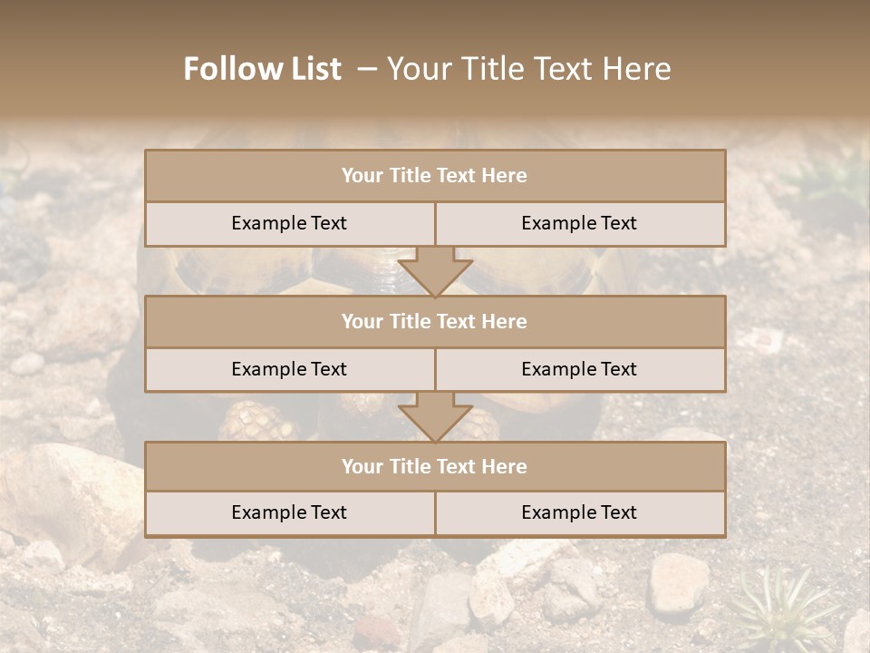 Wildlife Yellowish Wilderness PowerPoint Template