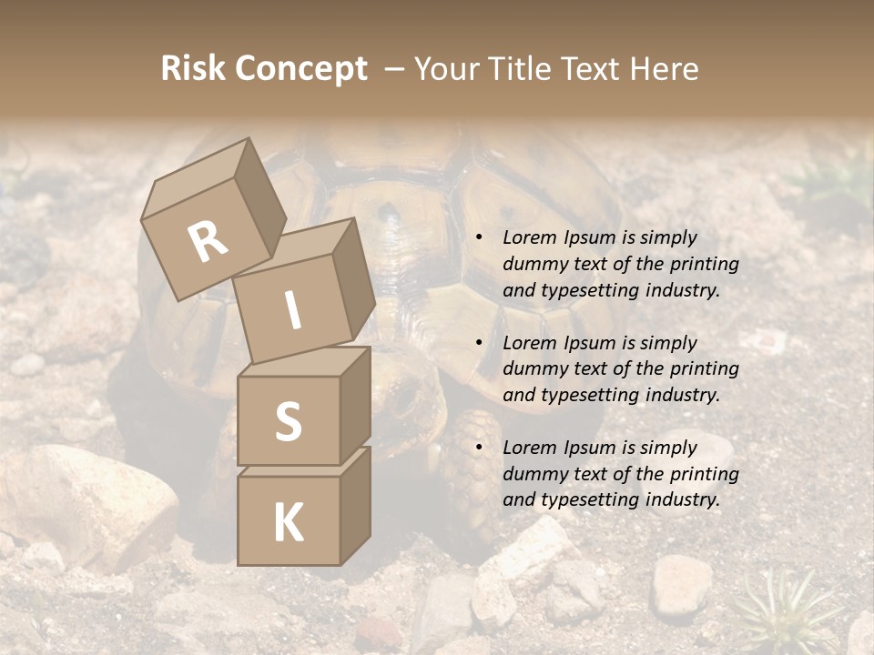 Wildlife Yellowish Wilderness PowerPoint Template