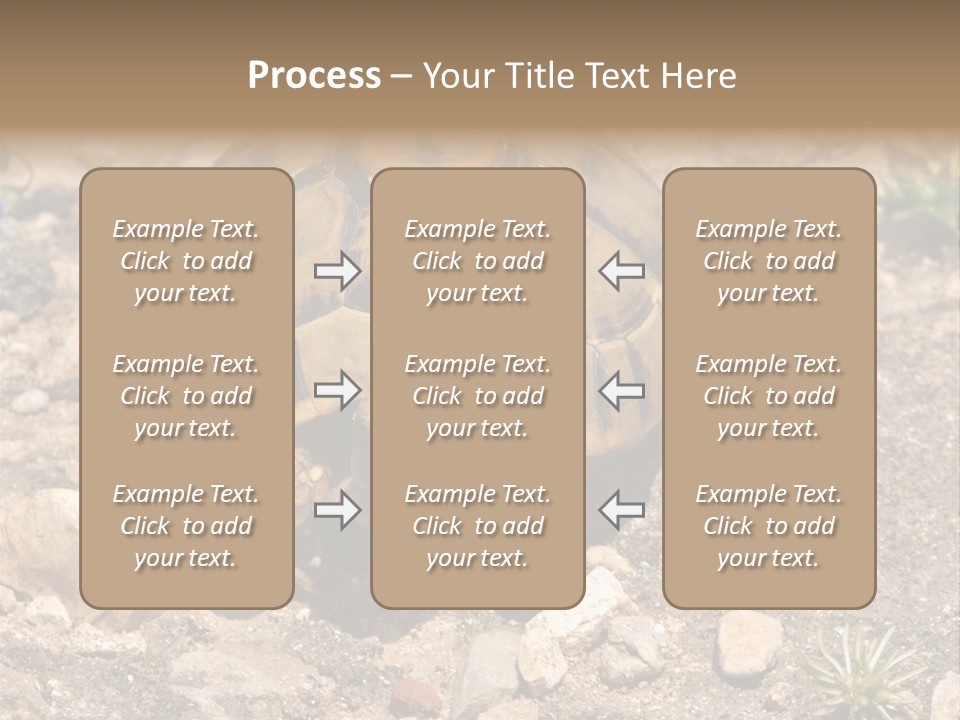 Wildlife Yellowish Wilderness PowerPoint Template