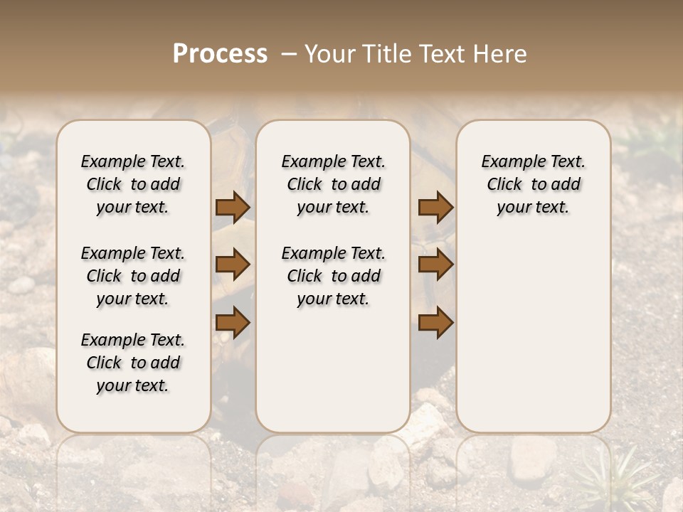 Wildlife Yellowish Wilderness PowerPoint Template