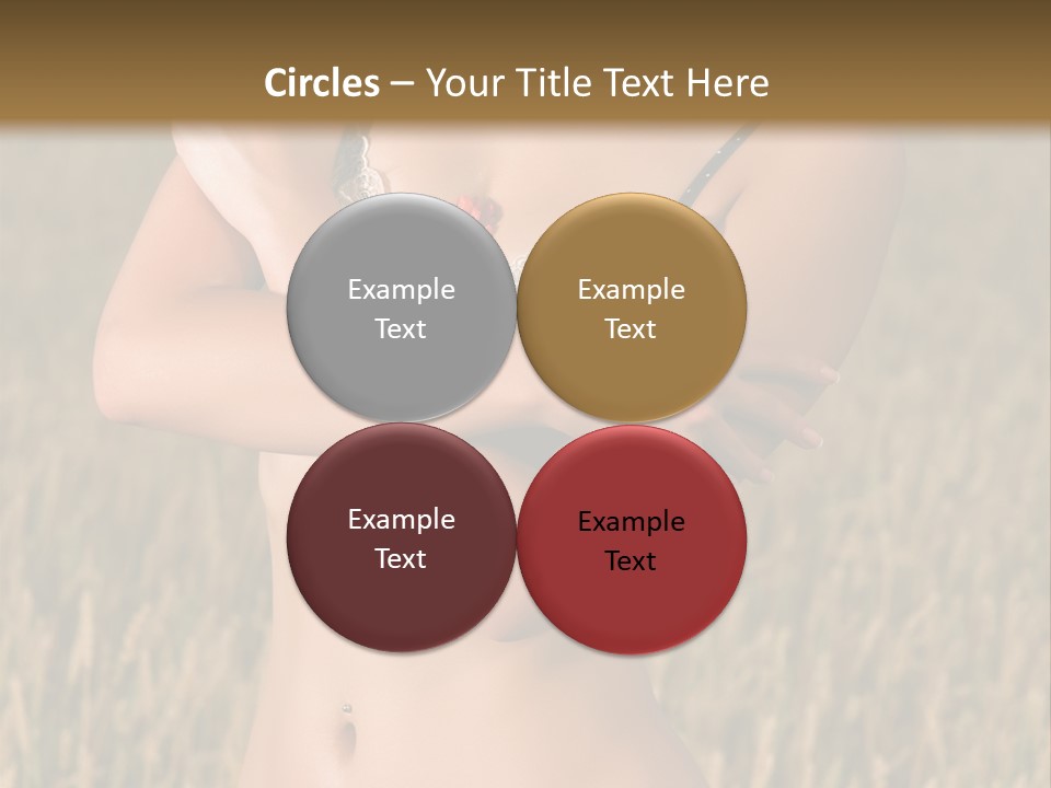 Relaxation Scene Field PowerPoint Template