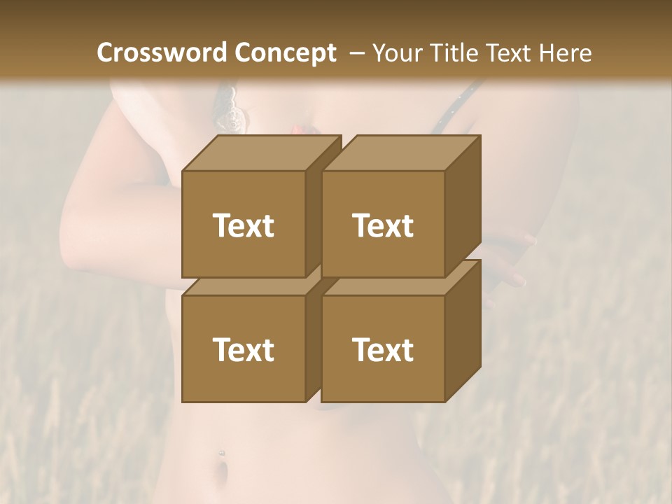 Relaxation Scene Field PowerPoint Template