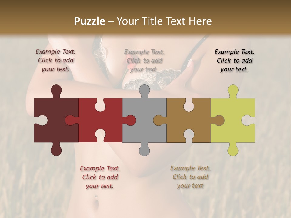 Relaxation Scene Field PowerPoint Template