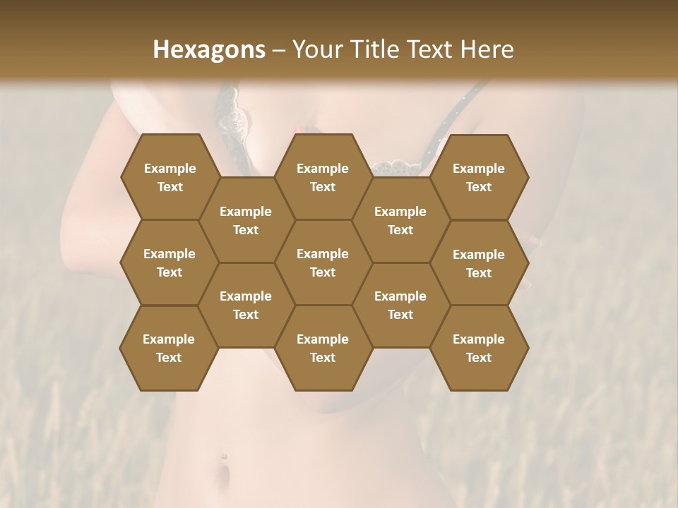 Relaxation Scene Field PowerPoint Template