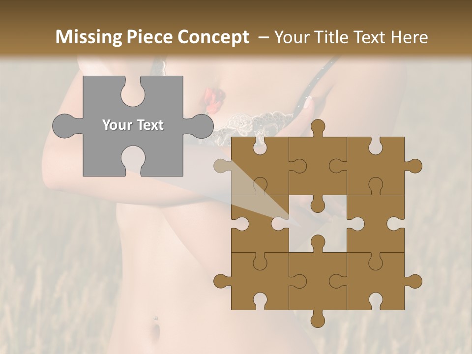 Relaxation Scene Field PowerPoint Template