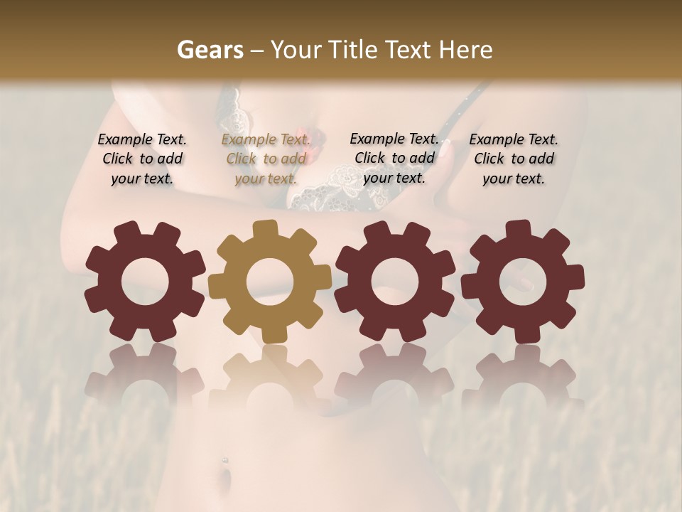 Relaxation Scene Field PowerPoint Template