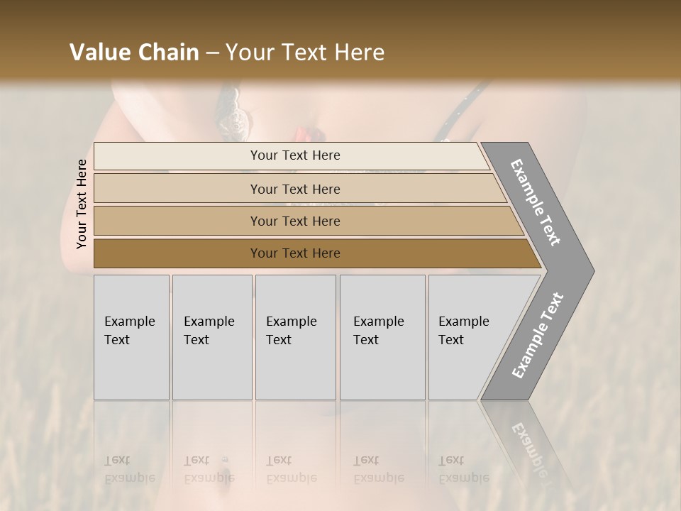 Relaxation Scene Field PowerPoint Template