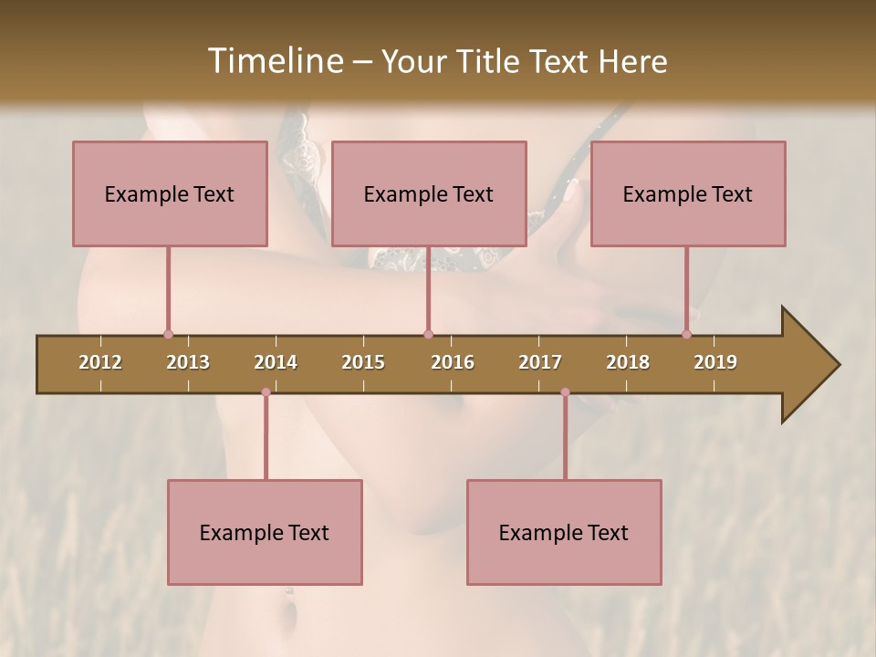 Relaxation Scene Field PowerPoint Template