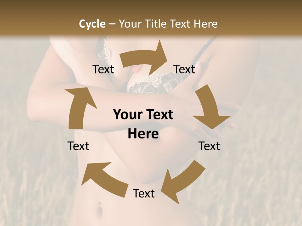 Relaxation Scene Field PowerPoint Template