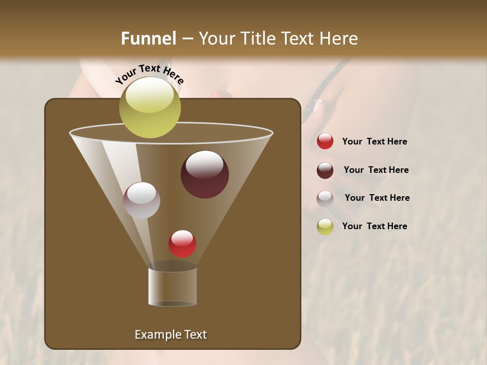 Relaxation Scene Field PowerPoint Template