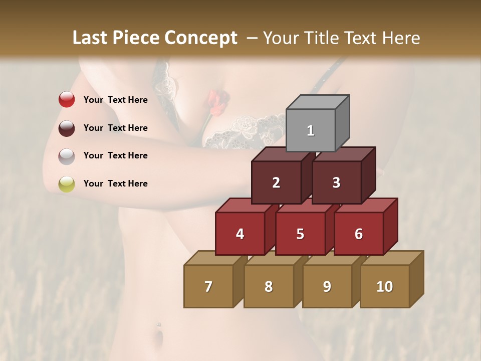 Relaxation Scene Field PowerPoint Template