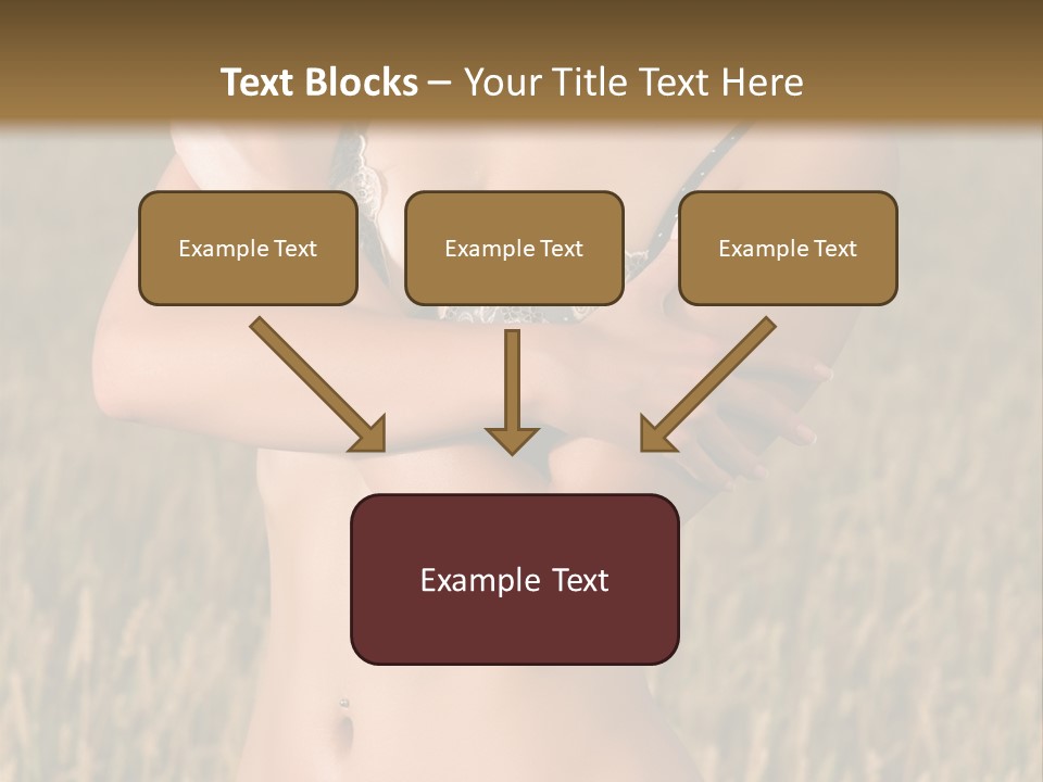 Relaxation Scene Field PowerPoint Template