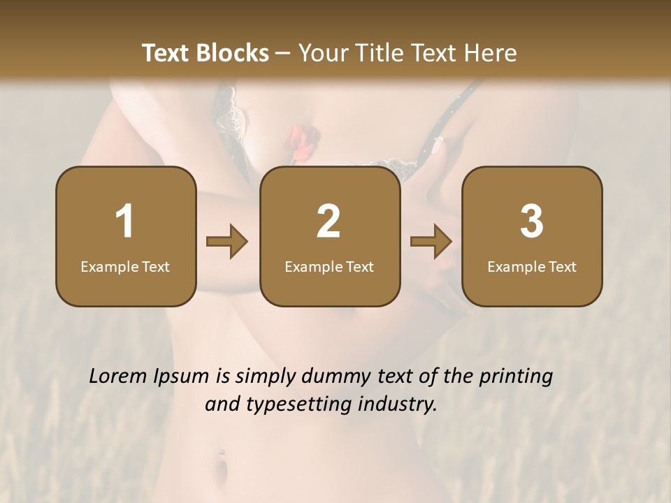 Relaxation Scene Field PowerPoint Template