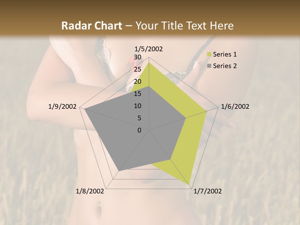 Relaxation Scene Field PowerPoint Template