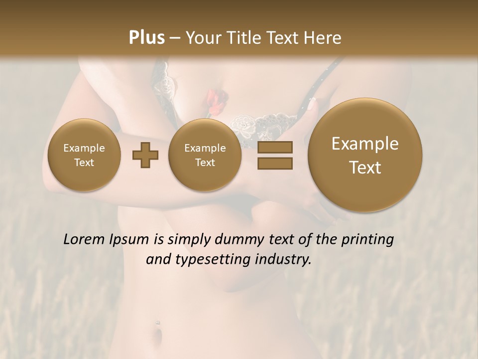 Relaxation Scene Field PowerPoint Template