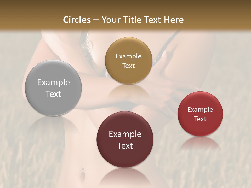 Relaxation Scene Field PowerPoint Template
