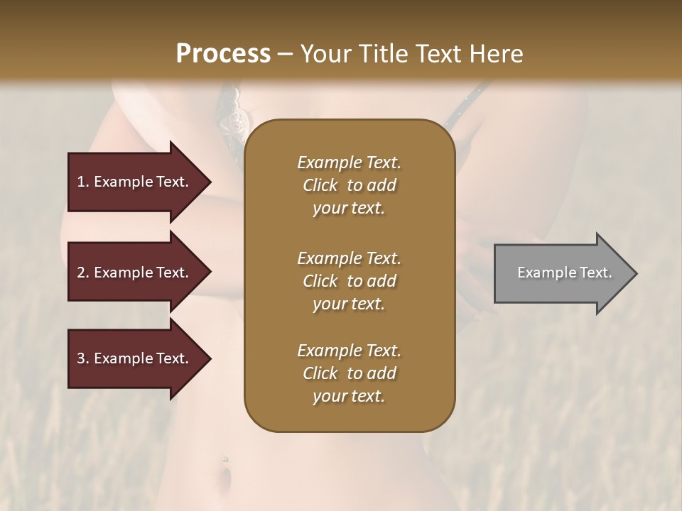 Relaxation Scene Field PowerPoint Template