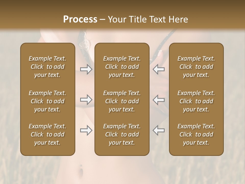 Relaxation Scene Field PowerPoint Template
