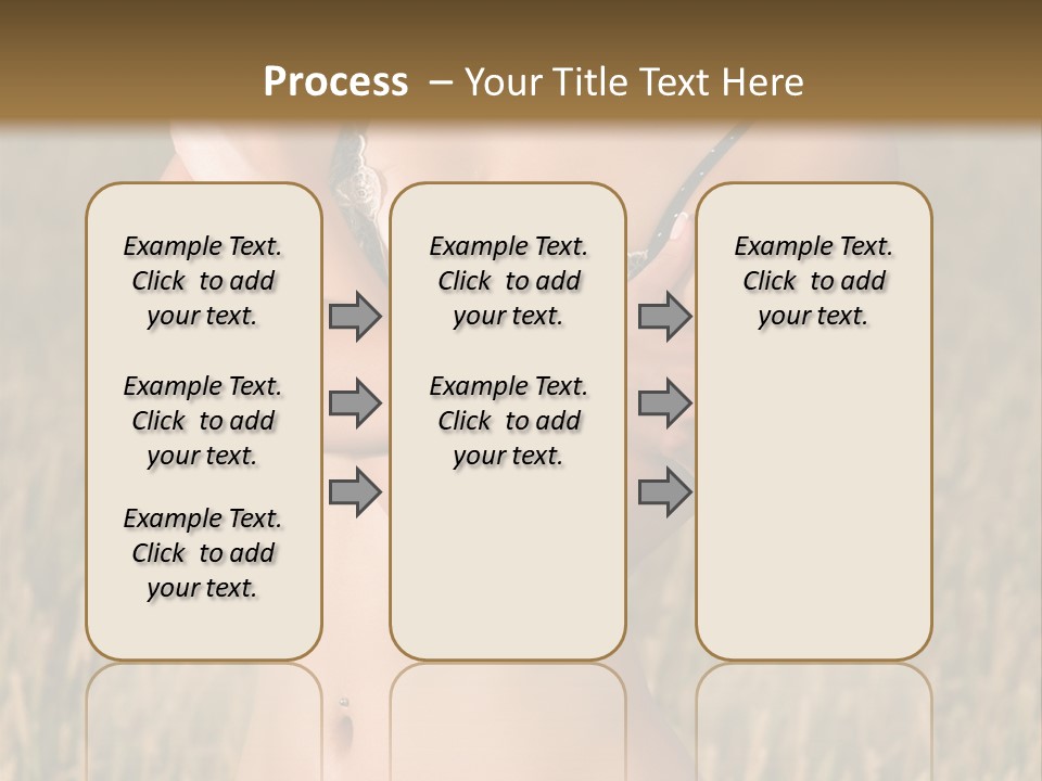 Relaxation Scene Field PowerPoint Template