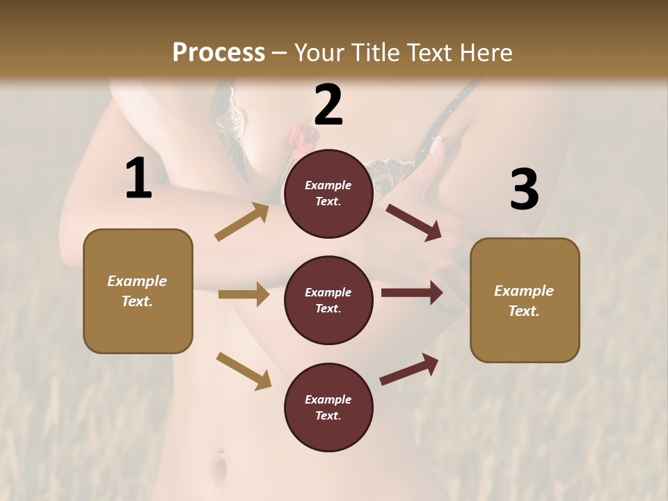 Relaxation Scene Field PowerPoint Template