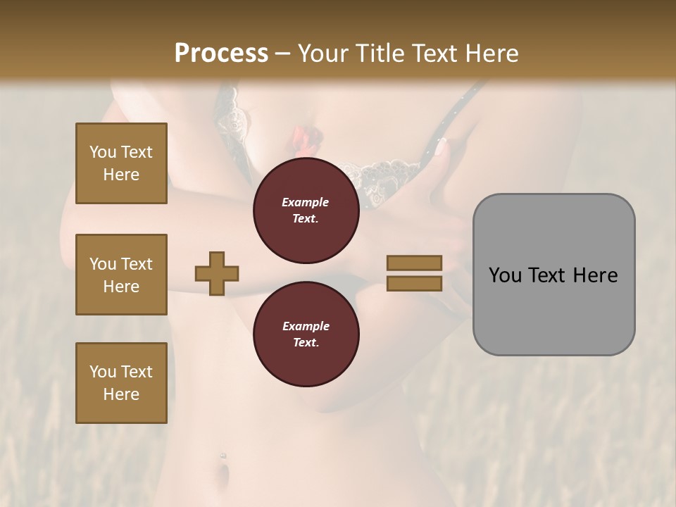 Relaxation Scene Field PowerPoint Template