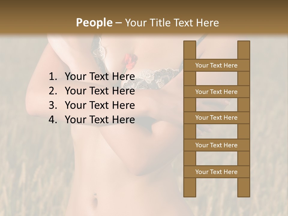 Relaxation Scene Field PowerPoint Template