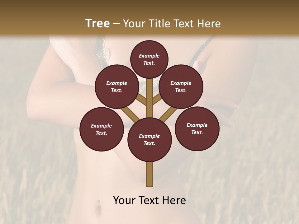 Relaxation Scene Field PowerPoint Template