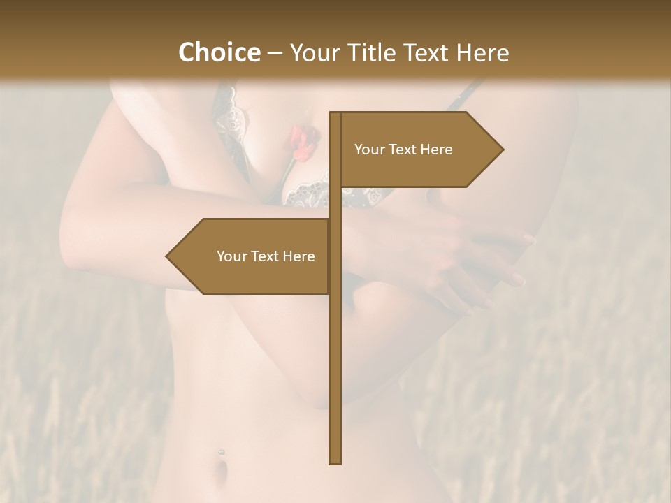 Relaxation Scene Field PowerPoint Template