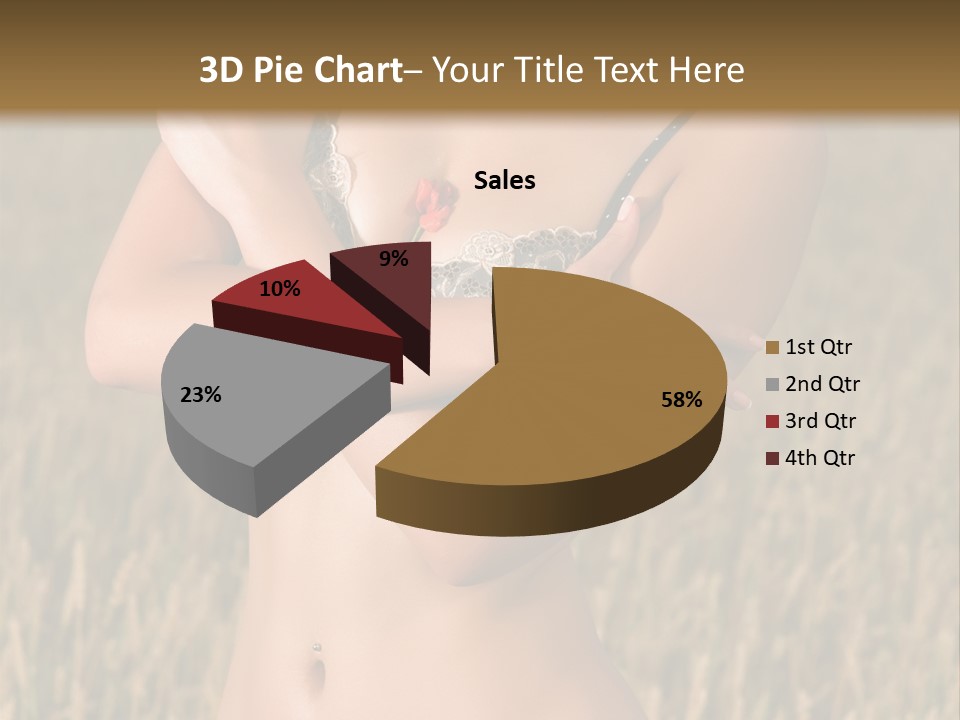 Relaxation Scene Field PowerPoint Template