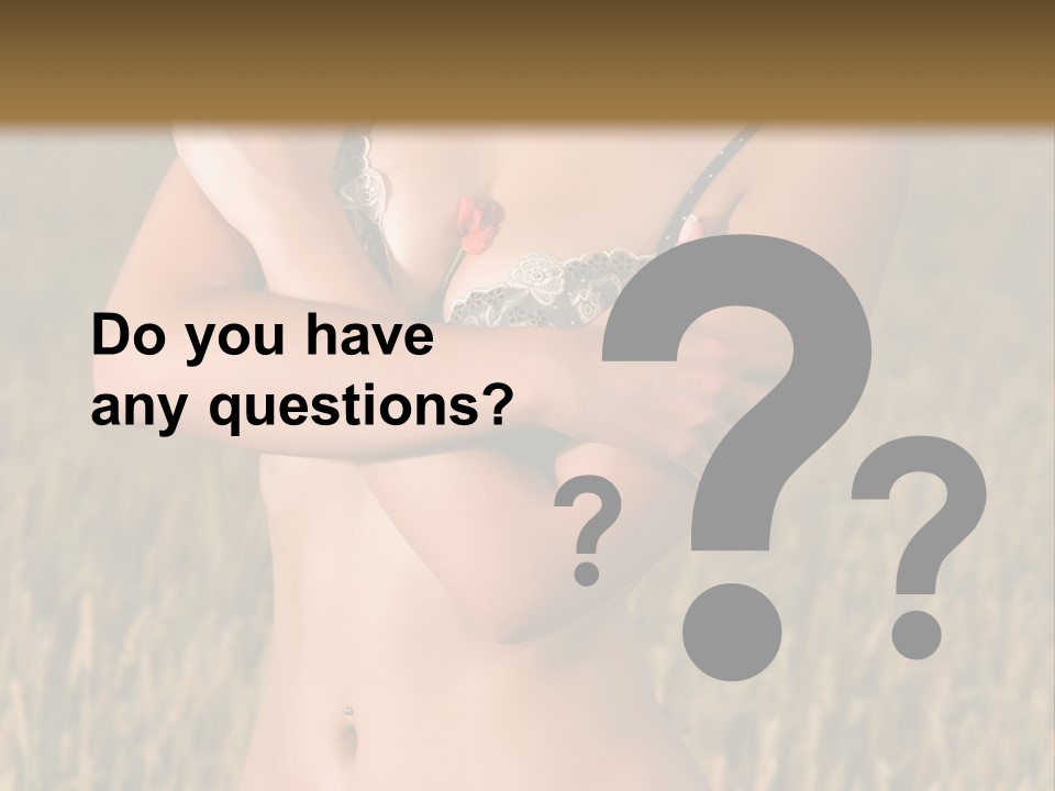 Relaxation Scene Field PowerPoint Template