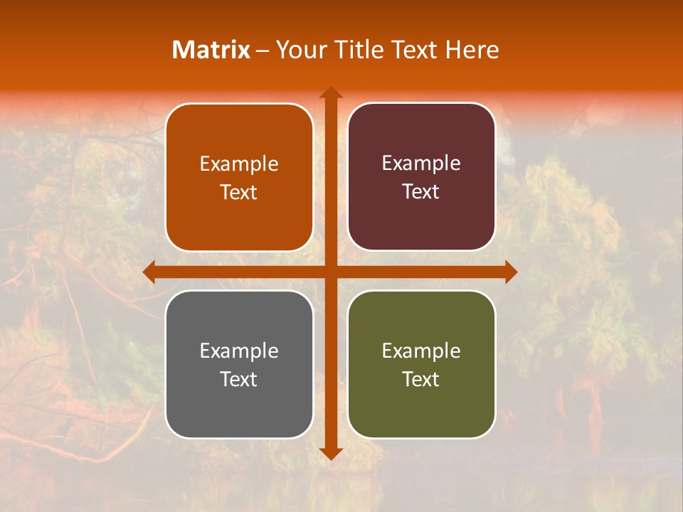 Surface Canvas Brown PowerPoint Template